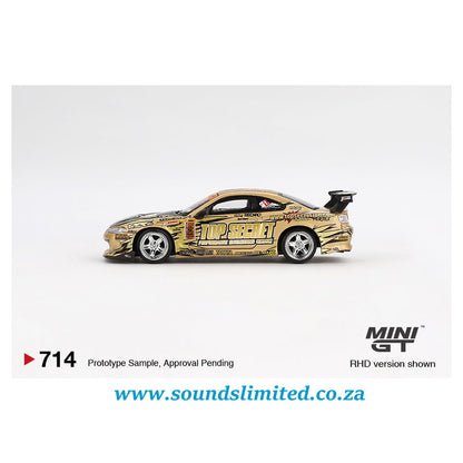 Mini GT #714 Nissan Silvia (S15) Top Secret D1GP