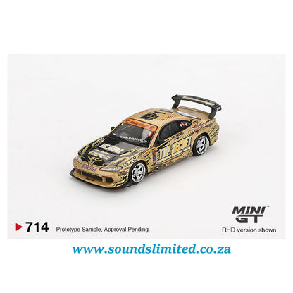 Mini GT #714 Nissan Silvia (S15) Top Secret D1GP