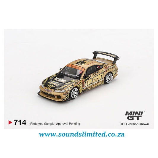 Mini GT #714 Nissan Silvia (S15) Top Secret D1GP