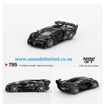 Mini GT #795 Bugatti Vision Gran Turismo Black