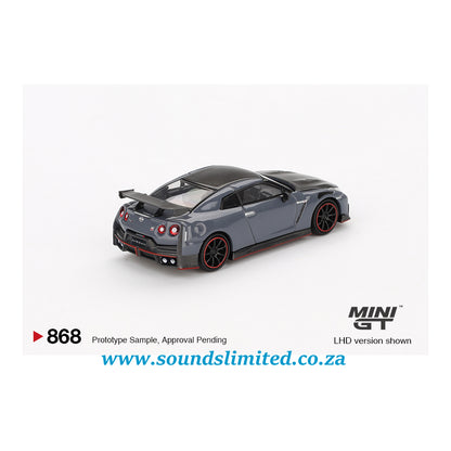 Mini GT #868 Nissan GT-R Nismo 2024 NISMO Stealth Gray