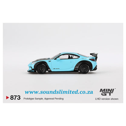 Mini GT #873 Toyota GR86 LB★Nation Baby Blue