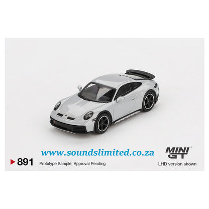 Mini GT #891 Porsche 911 Dakar Ice Gray Metallic