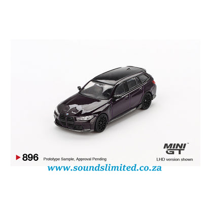 Mini GT #896 BMW M3 M Performance Touring Daytona Violet