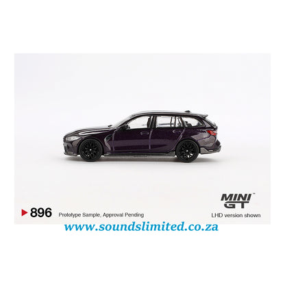 Mini GT #896 BMW M3 M Performance Touring Daytona Violet