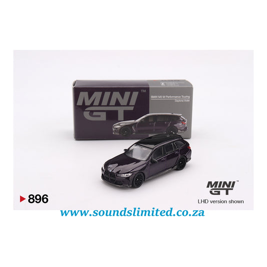 Mini GT #896 BMW M3 M Performance Touring Daytona Violet