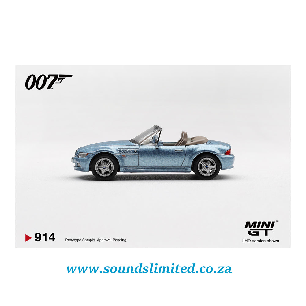 Mini GT #914-007E BMW Z3 “GoldenEye”