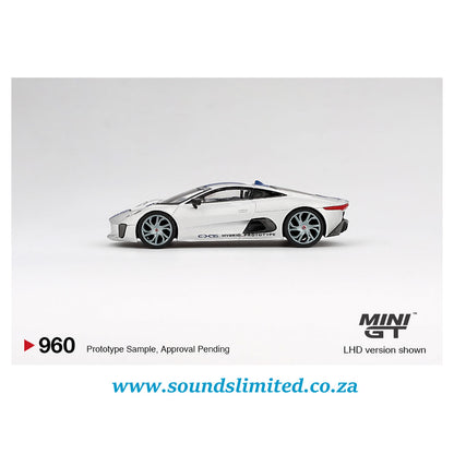 Mini GT #960 Jaguar C-X75 Silver
