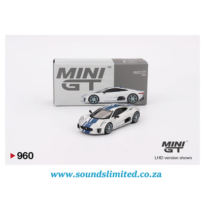 Mini GT #960 Jaguar C-X75 Silver