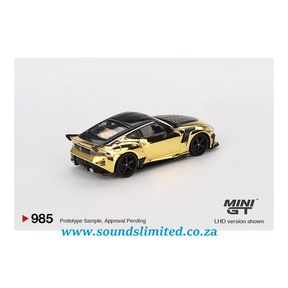Mini GT #985 Nissan Z VeilSide FFZ400 Gold Chrome