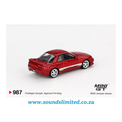 Mini GT #987 Nissan Skyline GT-R (R32) VeilSide Combat C-I Gem Red