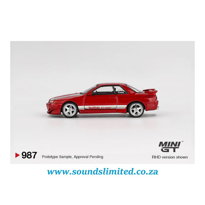 Mini GT #987 Nissan Skyline GT-R (R32) VeilSide Combat C-I Gem Red