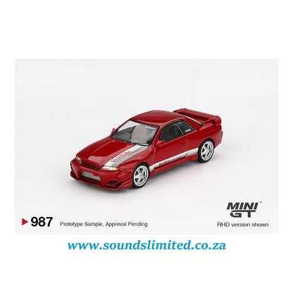 Mini GT #987 Nissan Skyline GT-R (R32) VeilSide Combat C-I Gem Red