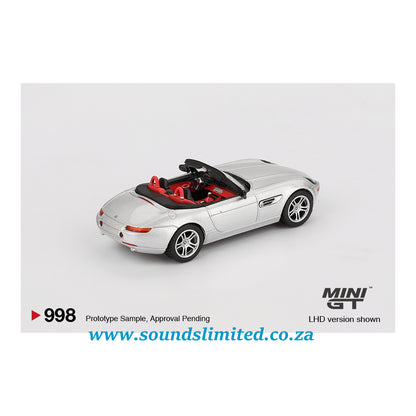 Mini GT #998 BMW Z8 Silver 