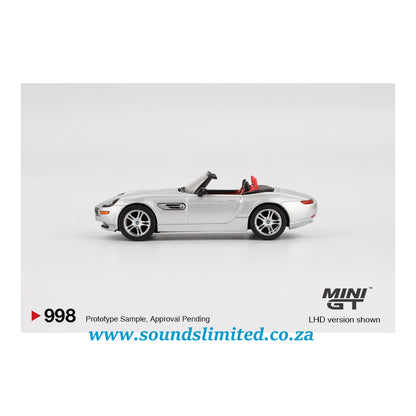 Mini GT #998 BMW Z8 Silver 