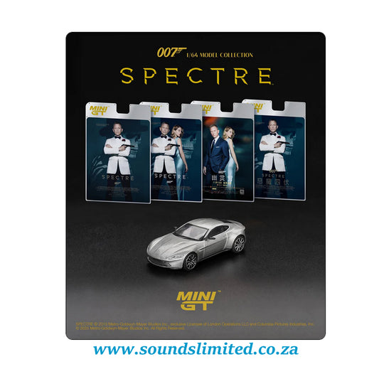 Mini GT Aston Martin DB10 007 Spectre English Card #910