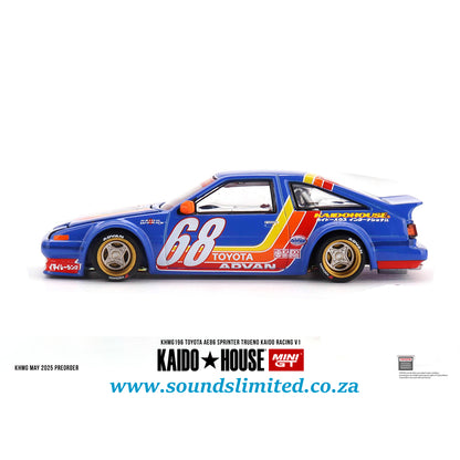 Mini GT Kaido House #196 Toyota AE86 Sprinter Trueno Kaido Racing V1