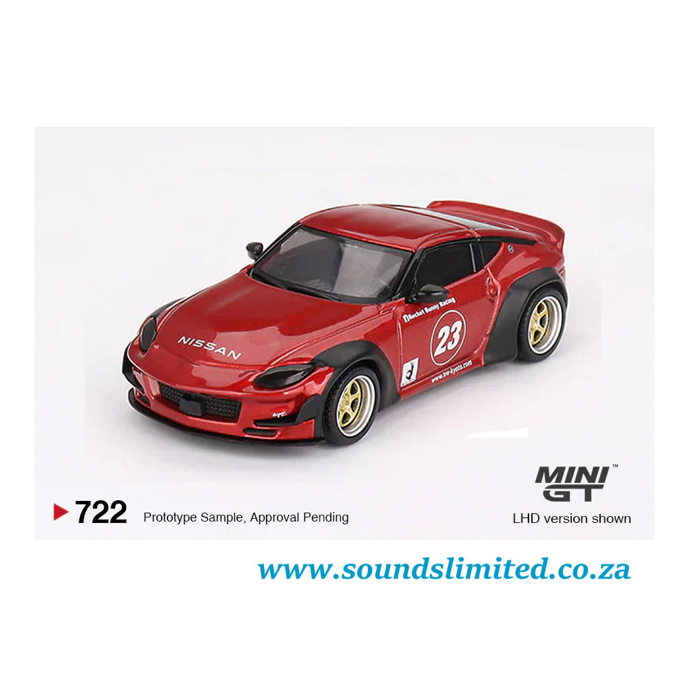 Mini GT #722 Nissan Z Pandem Passion Red 1/64