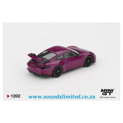 Mini GT Porsche 911 (992.1) Rubystone Red Set MGTS0021
