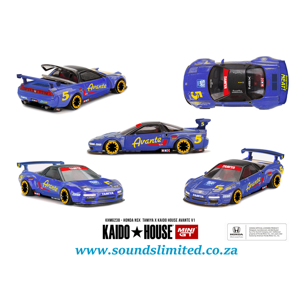 Mini GT x Kaido House #238 Honda NSX TAMIYA x KAIDO HOUSE "AVANTE" V1