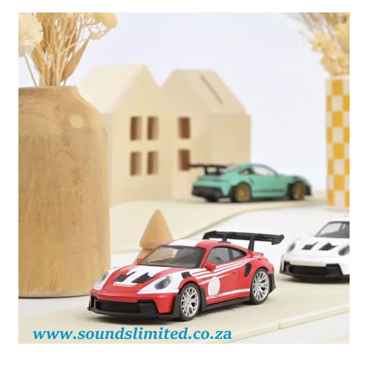 Norev Porsche 911 GT3 RS 2022 Red Salzburg car 1/43 750047