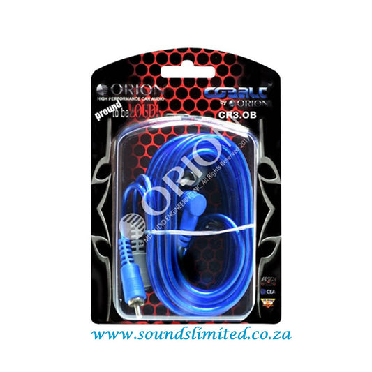 ORION Cobalt CR3.0B Cobalt Orion RCA Blue 3.0 meter