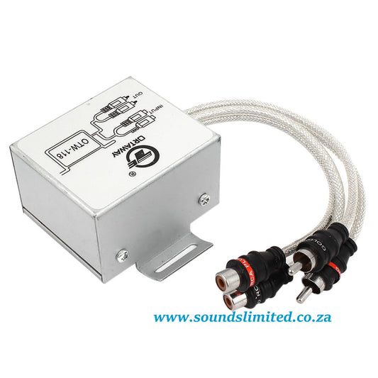 Ortaway OTW-118 RCA Noise Filter