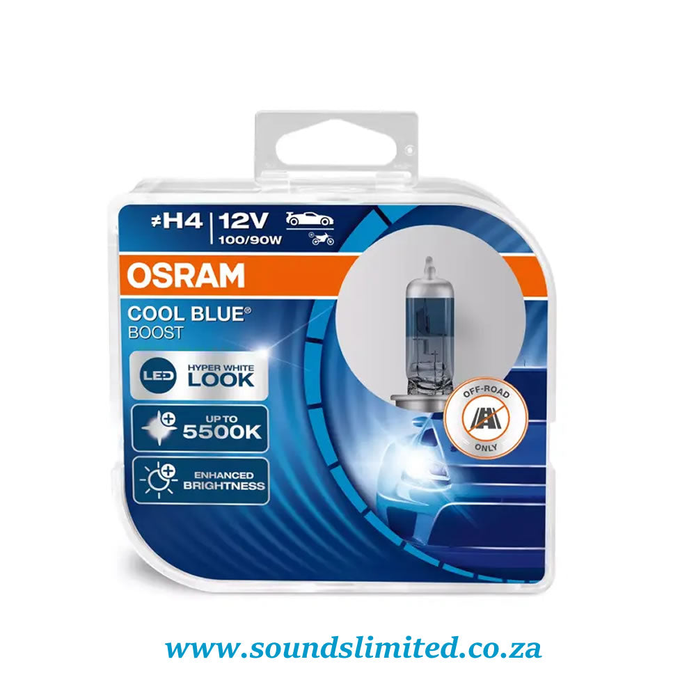Osram Cool Blue Boost H4 Bulbs