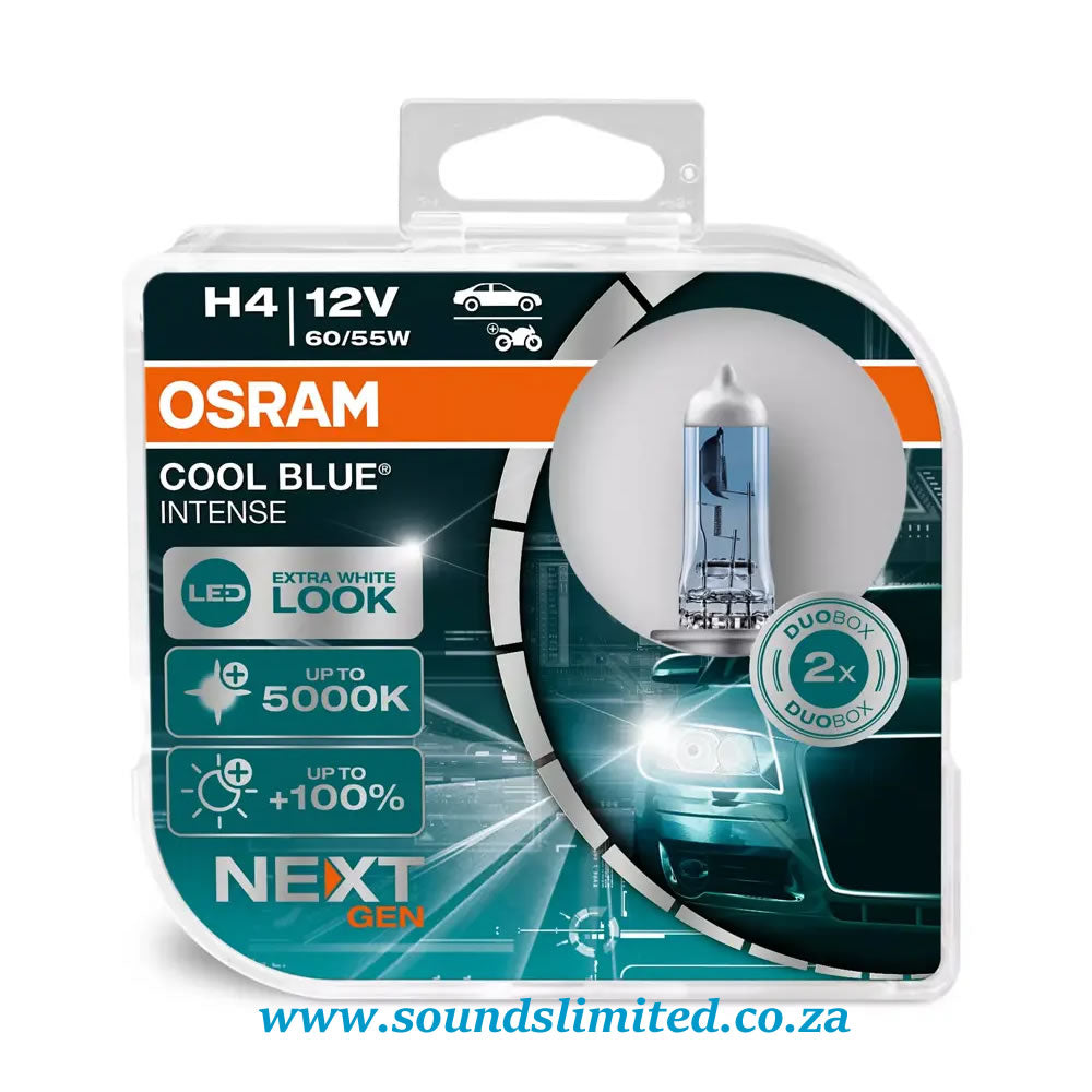Osram Cool Blue Intense (Next Gen) H4 Bulbs