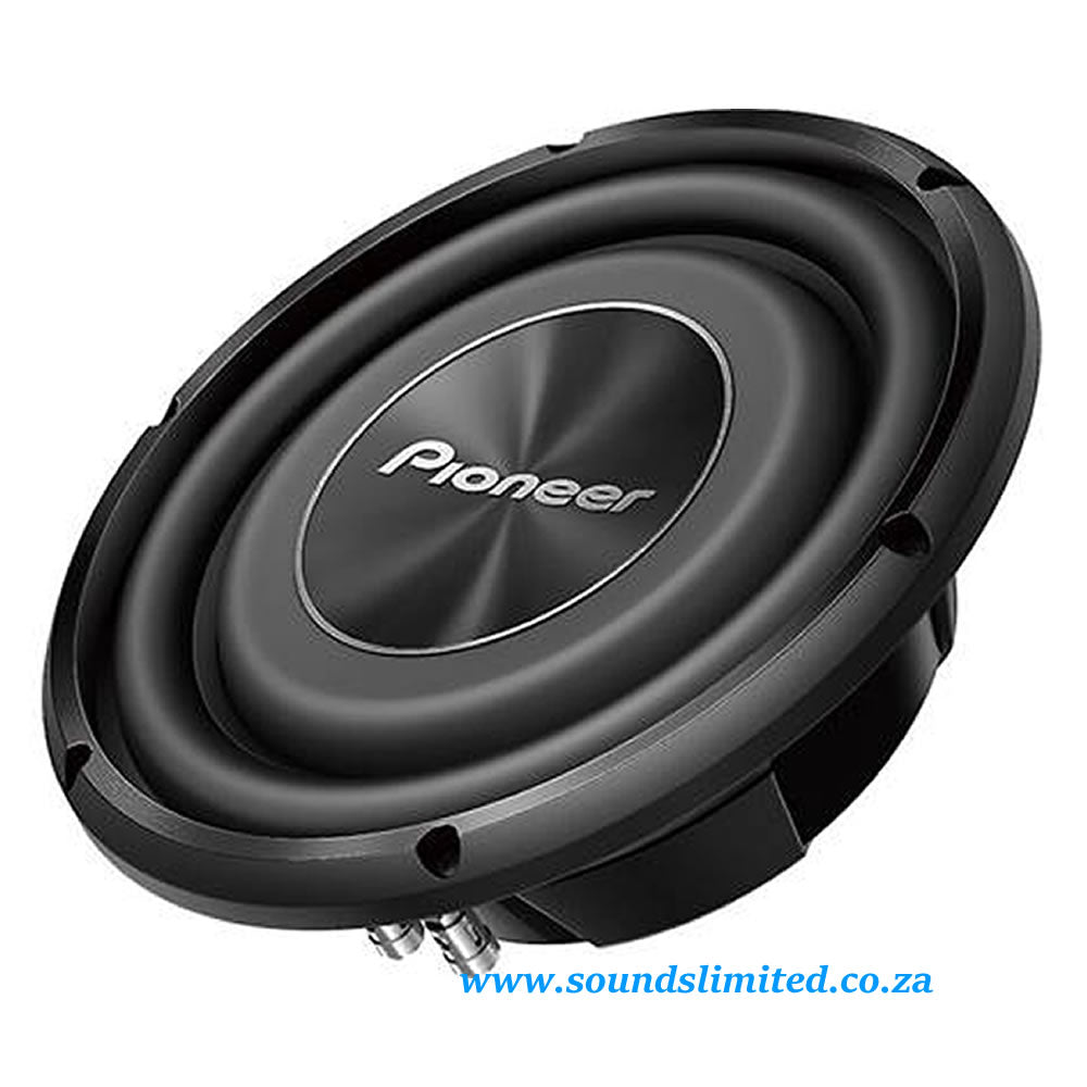Pioneer TS-A2500LS4 10" 1200w Max , Single 4Ω Voice Coil shallow subwoofer