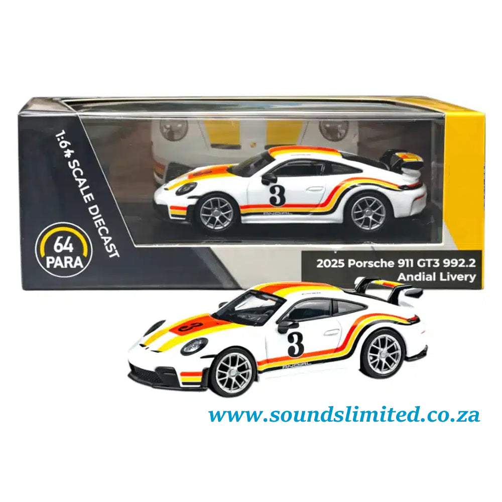 Para64 2025 Porsche 911 GT3 992.2 Andial Livery PA-65876