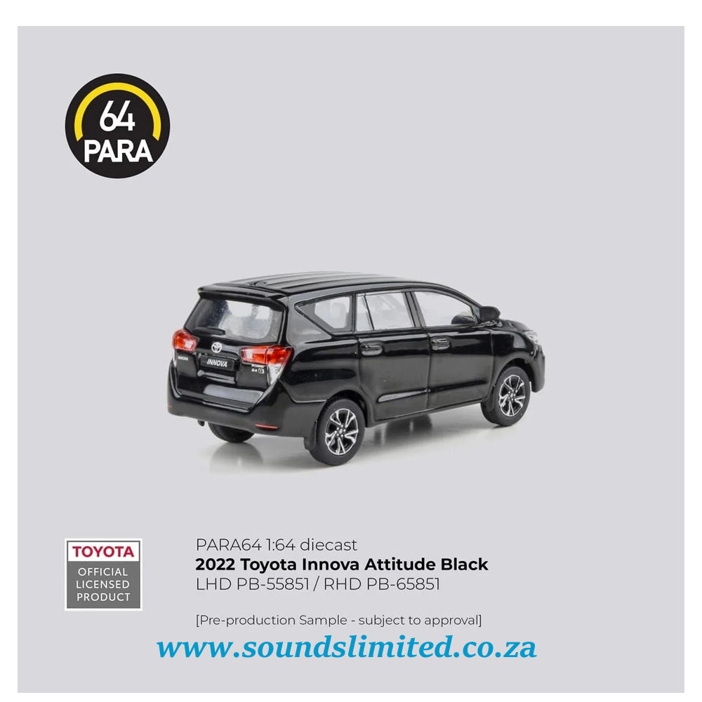 Para64 2022 Toyota Innova Attitude Black PB-55851