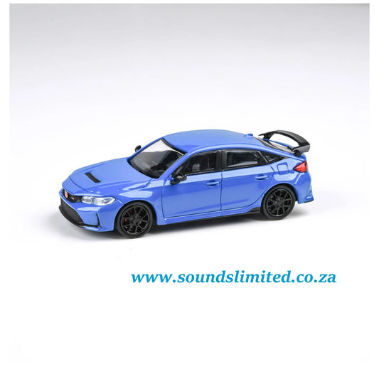 Para64 1/64 2023 Honda Civic Type R FL5 - Boost Blue Pearl - PA-65583