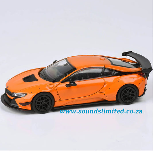 Para64 1/64 Liberty Walk BMW i8 Orange - PA-55144