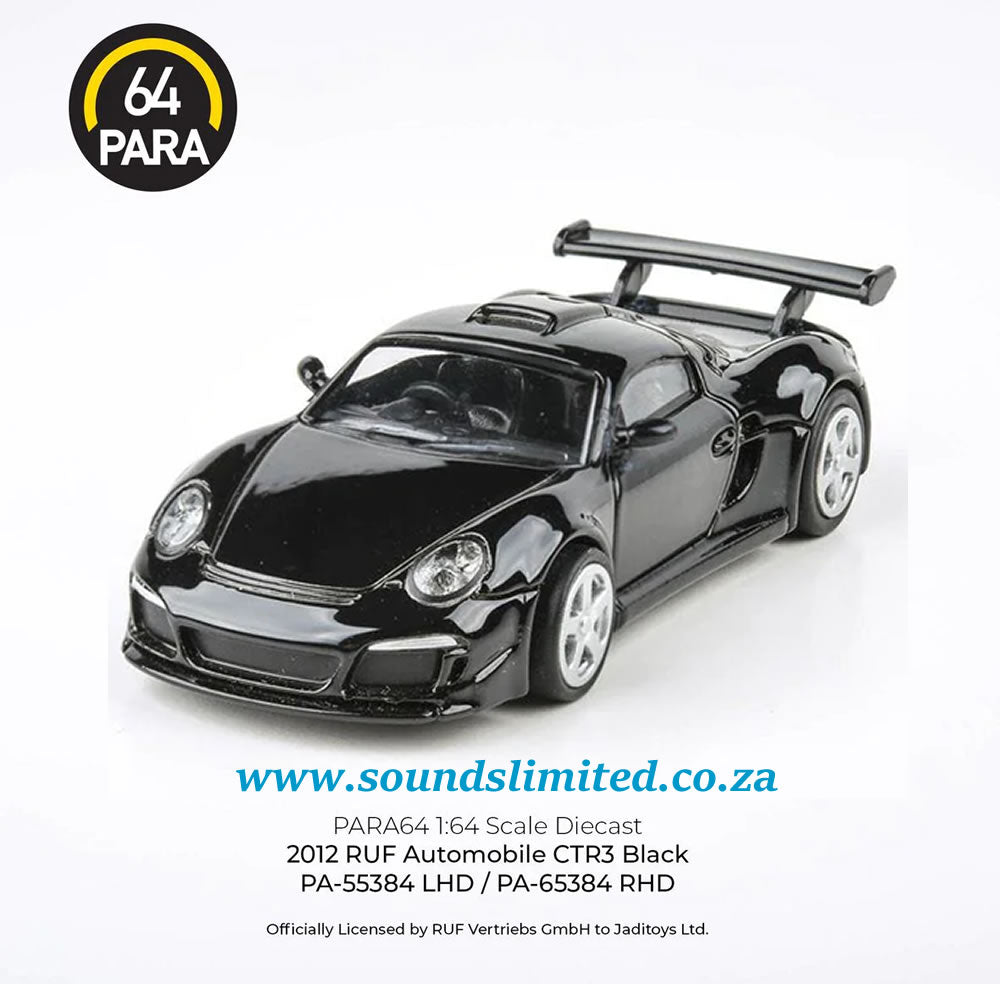 Para64 2012 RUF CTR3 Clubsport Black RHD - PA-65384