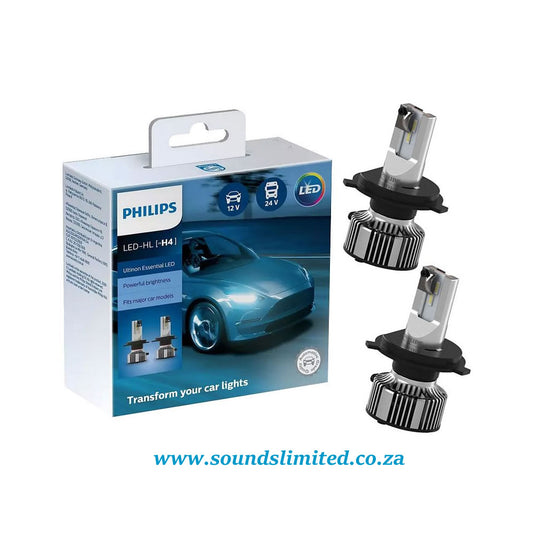 Philips H4 - Ultinon Essential LED 6000K White Light