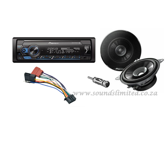 Pioneer 325BT Radio and Speakers Combo for NP200