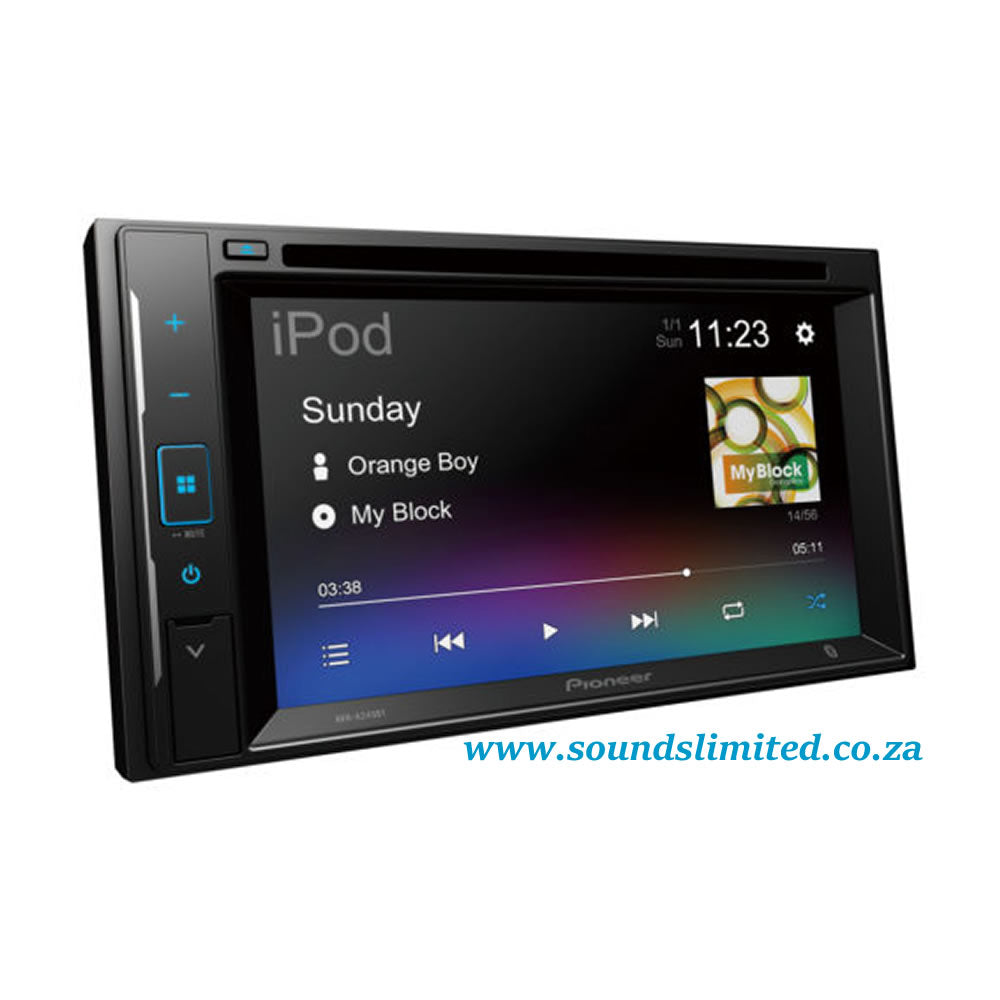 Pioneer AVH-A245BT 6.2″ DVD Receiver with Bluetooth, iPhone, USB & Aux