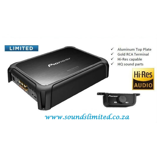 Pioneer GM-DX874 High Resolution Class-FD 4-Channel Bridgeable Amplifier