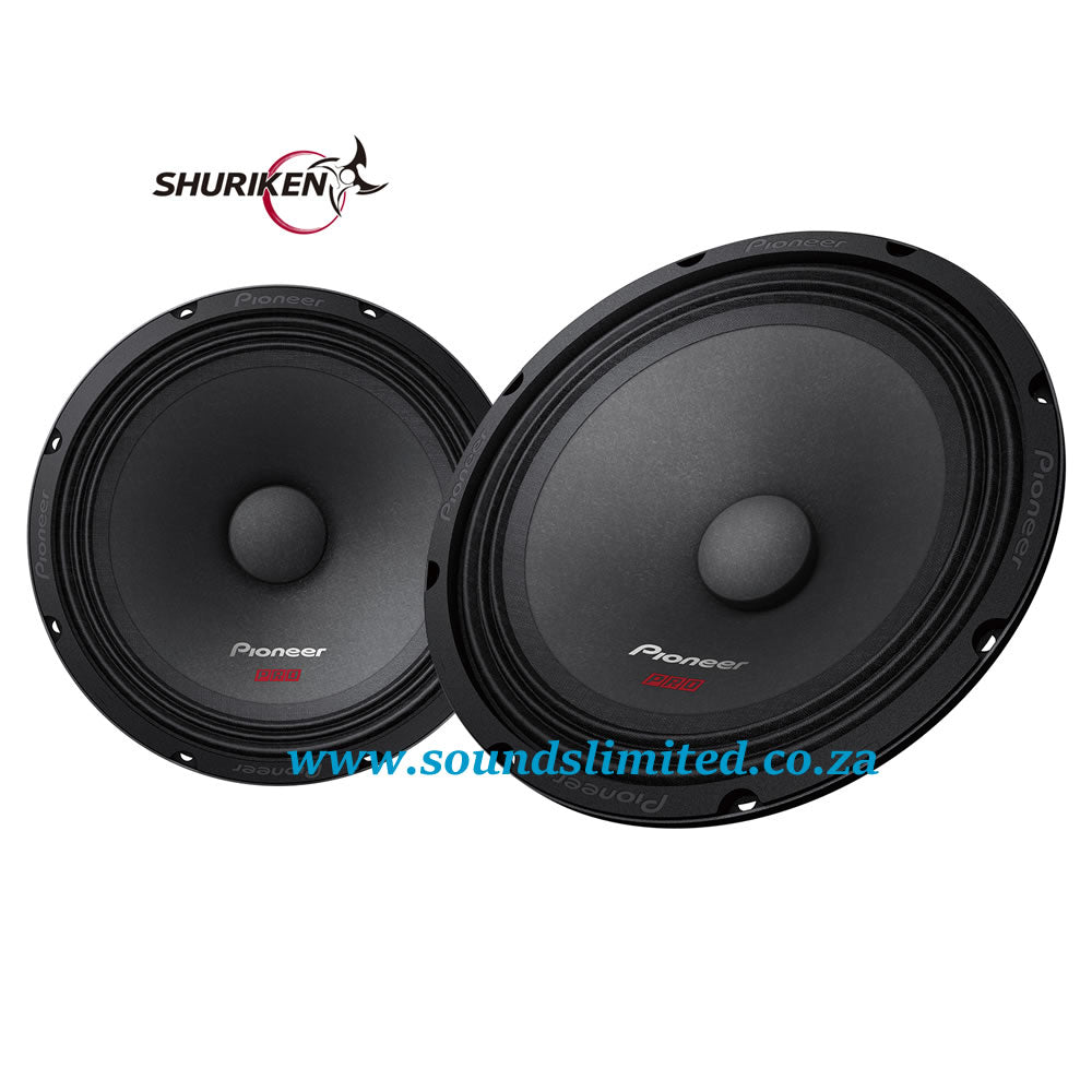 Pioneer Pro TS-M2010PRO PRO Shuriken series - 20cm High Efficiency Midrange Driver