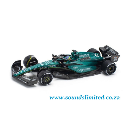 Pop Race Aston Martin AMR23 F1 #14 F Alonso PR64-198