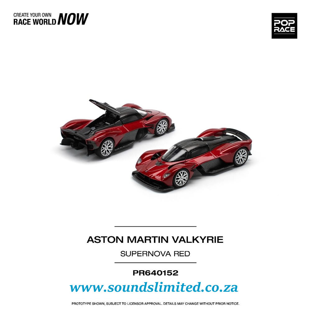 Pop Race Aston Martin Valkyrie PR64-152