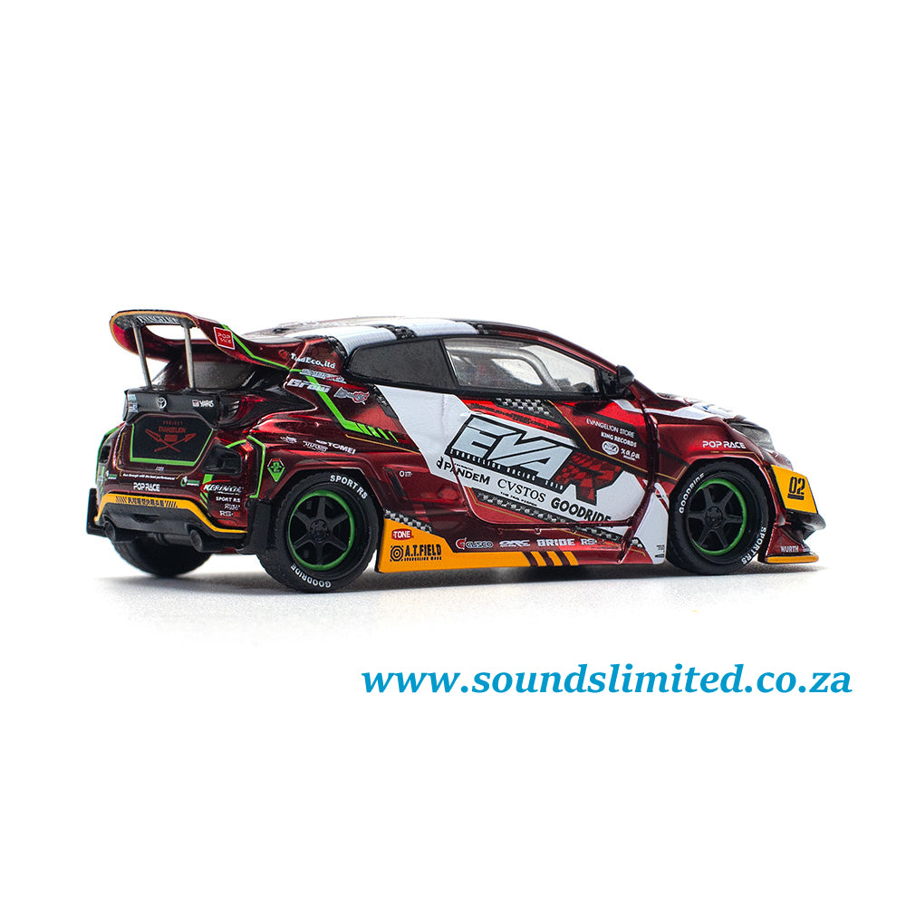 Pop Race EVA RT Production Model-02 Goodride GR Yaris PR64-126