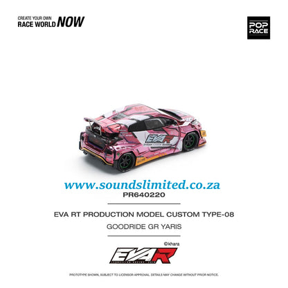 Pop Race EVA RT Production Model Custom Type-08 Goodride GR Yaris PR64-220