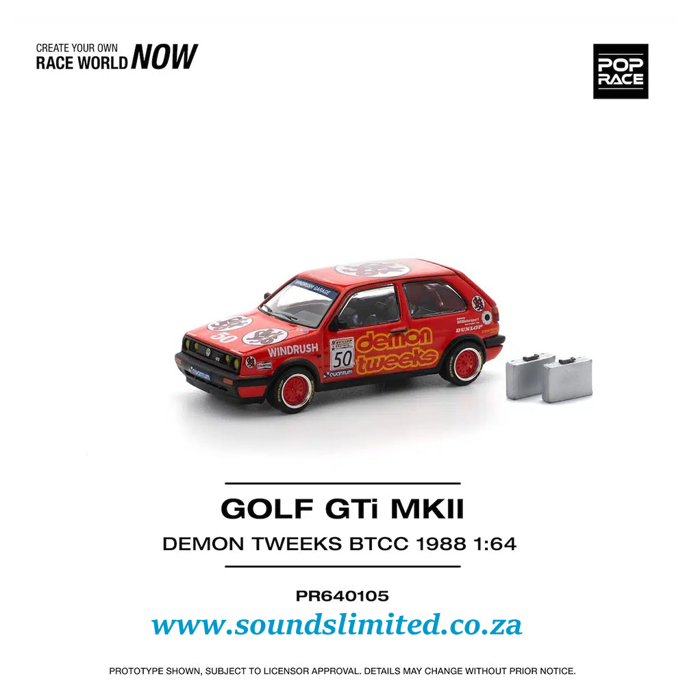 Pop Race Golf GTI Mk2 Red PR64-105