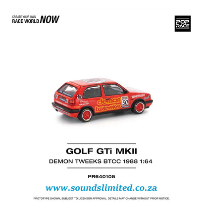 Pop Race Golf GTI Mk2 Red PR64-105