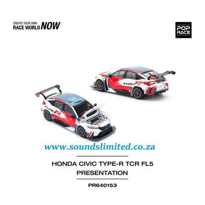 Pop Race Honda Civic FL5 Type-R TCR Presentation PR64-153