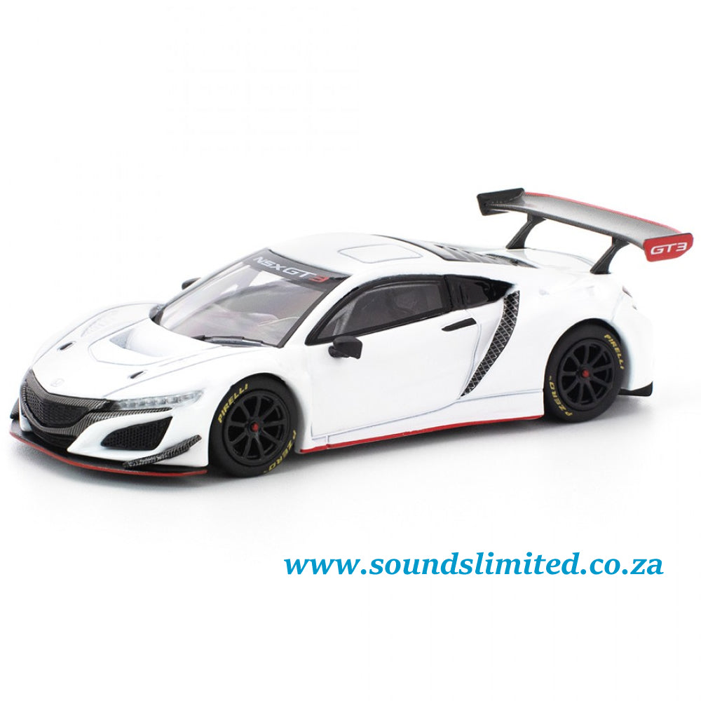 Pop Race Honda NSX GT3 EVO22 White PR64-280