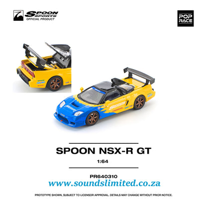 Pop Race Honda NSX R GT Spoon Sports PR64-310