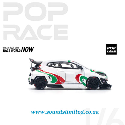 Pop Race Pandem Toyota GR Yaris Rally Livery PR64-136